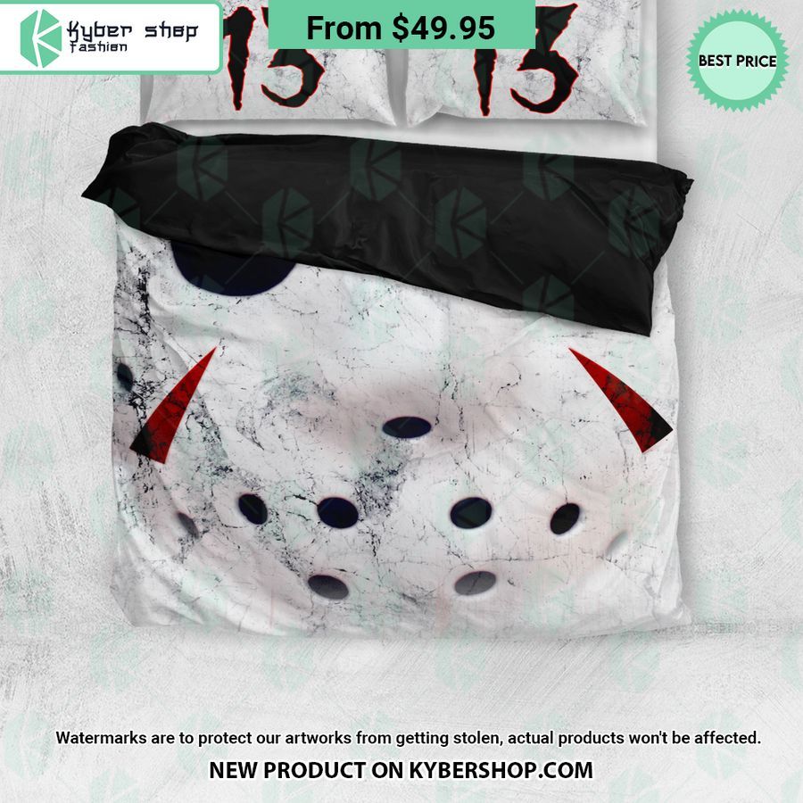 Jason Voorhees 13 Halloween Bedding Set