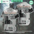 Jason Voorhees Newspaper Hawaiian Shirt