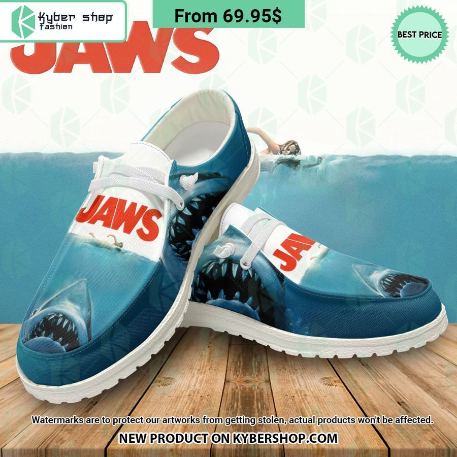 Jaws Halloween Slip On Shoes