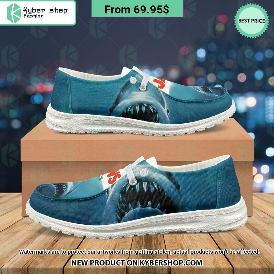Jaws Halloween Slip On Shoes
