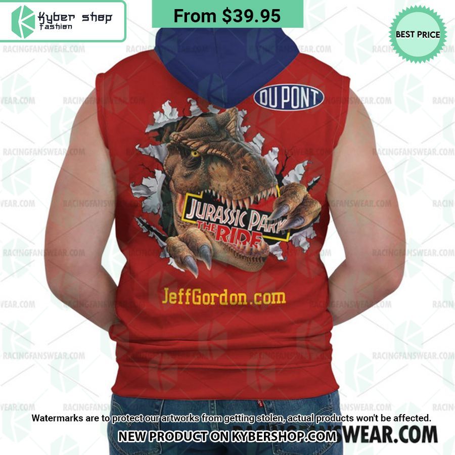 Jeff Gordon Nascar Racing Sleeveless Hoodie