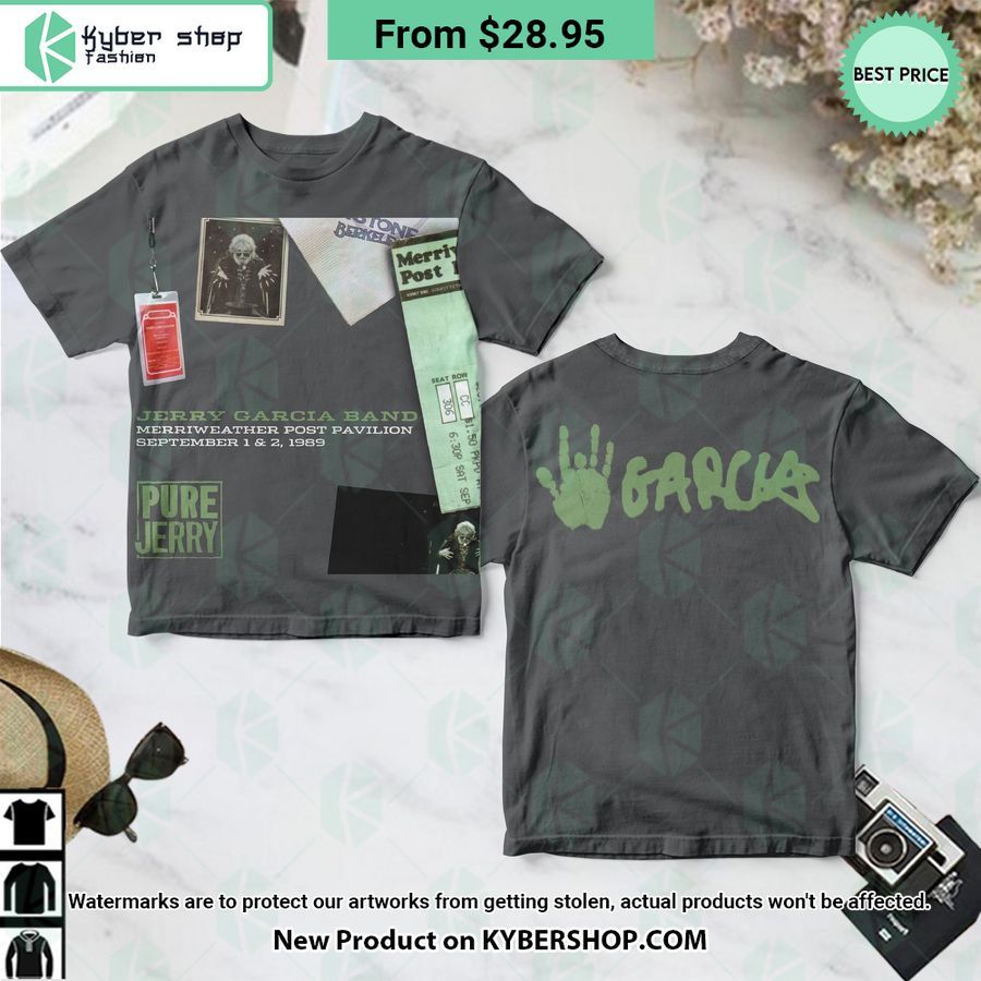Jerry Garcia Pure Jerry Album Shirt