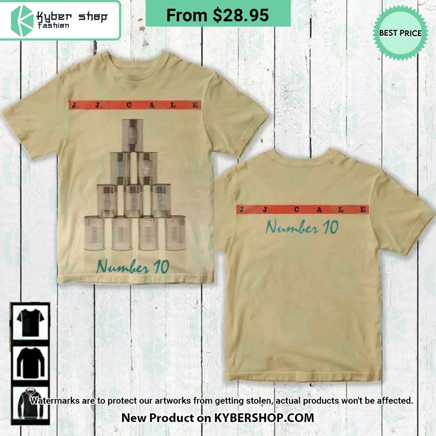JJ Cale Number 10 Album Shirt