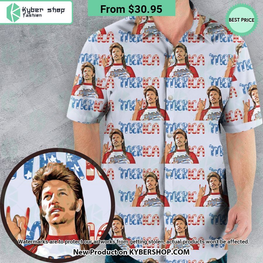 Joe Dirt ‘Merica 4th Of July Pattern Hawaiian Shirt