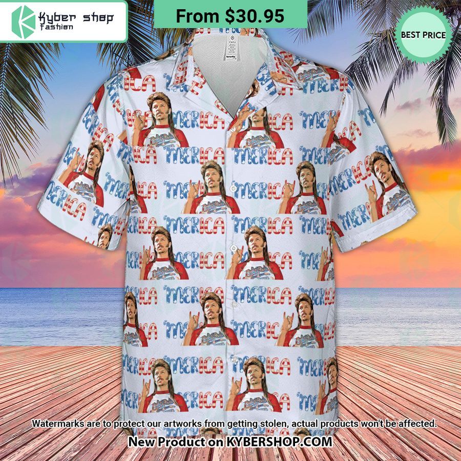 Joe Dirt ‘Merica 4th Of July Pattern Hawaiian Shirt