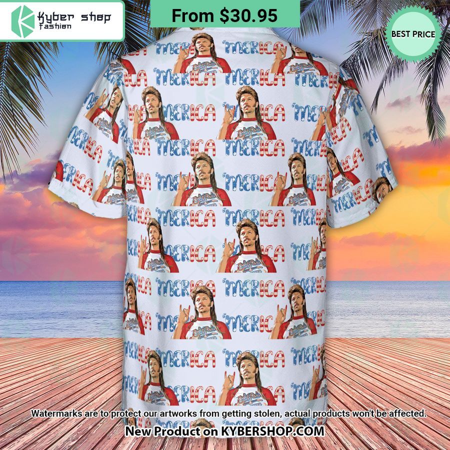 Joe Dirt ‘Merica 4th Of July Pattern Hawaiian Shirt