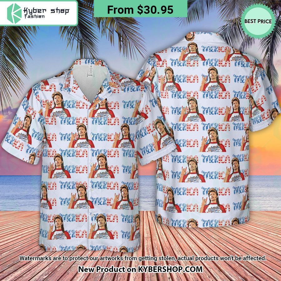 Joe Dirt ‘Merica 4th Of July Pattern Hawaiian Shirt