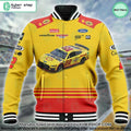 Joey Logano 22 Nascar Penzoil Baseball Jacket
