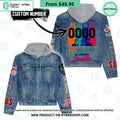 Jonas Brothers Hooded Denim Jacket