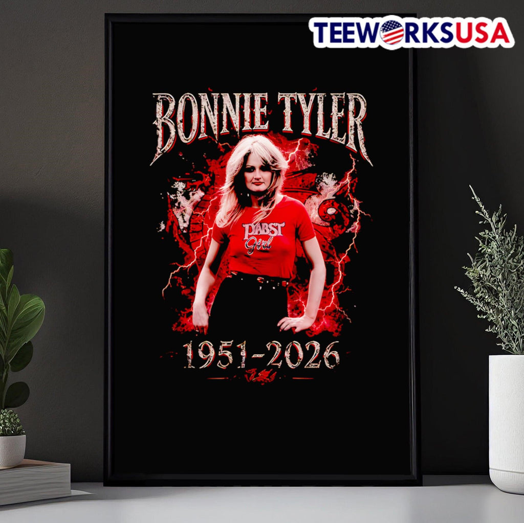 Bonnie Tyler 1951-2026 Pabst Girl Shirt