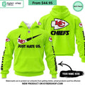 Kansas City Chiefs Just Hate Us CUSTOM Hoodie
