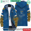 Kansas City Royals MLB CUSTOM Fleece Windbreaker Jacket