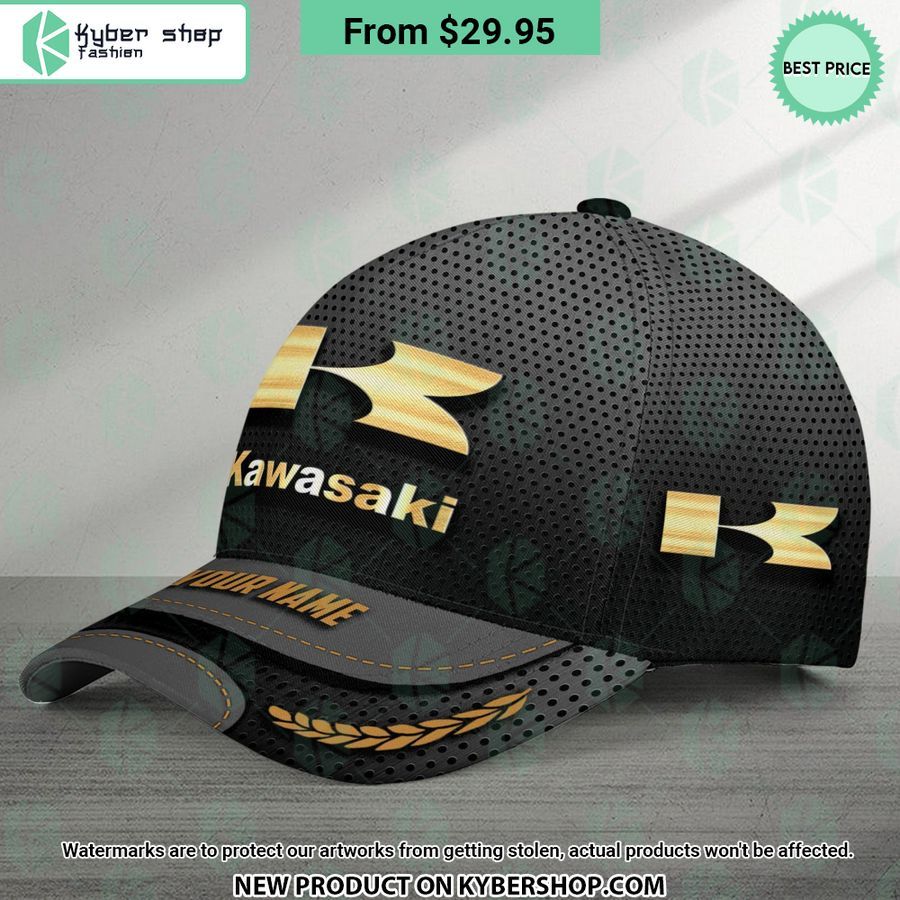 Kawasaki Custom Name Cap