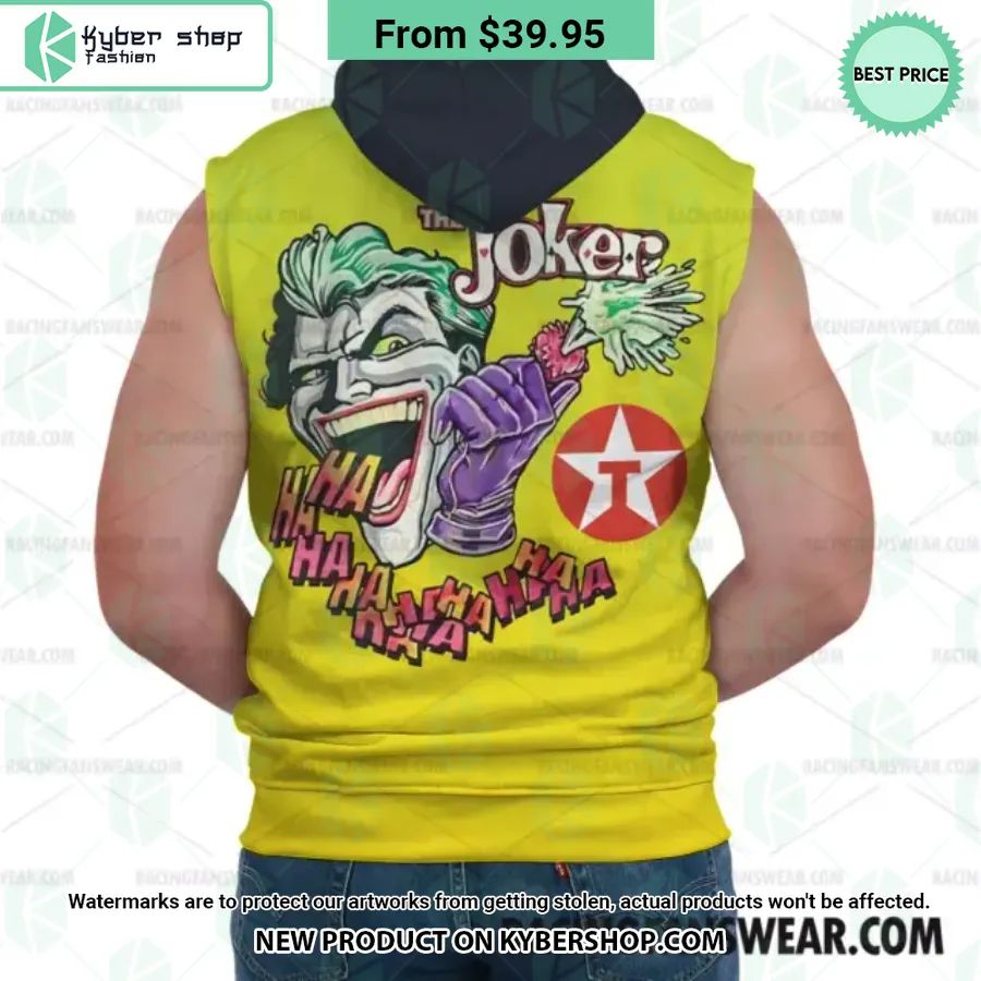 Kenny Irwin Nascar 1998 Joker Film Racing Sleeveless Hoodie
