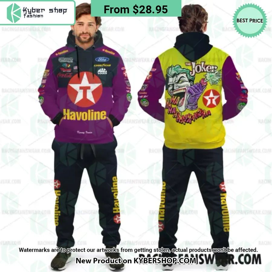 Kenny Irwin Nascar 1998 Joker Film Racing Hoodie