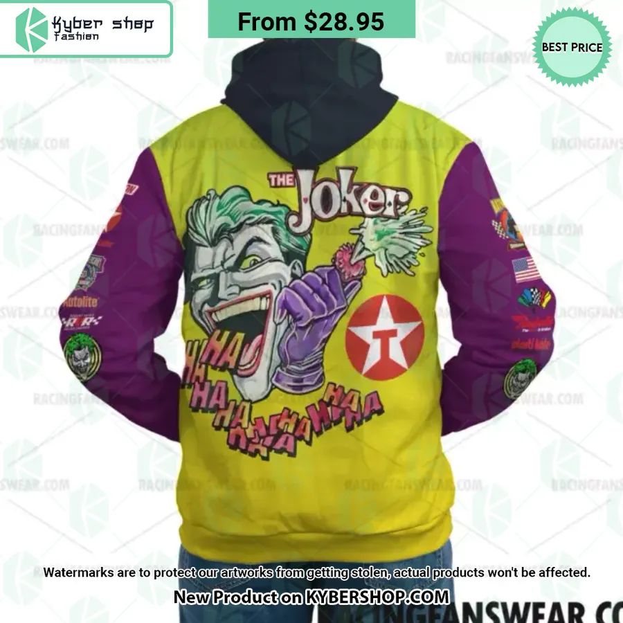 Kenny Irwin Nascar 1998 Joker Film Racing Hoodie