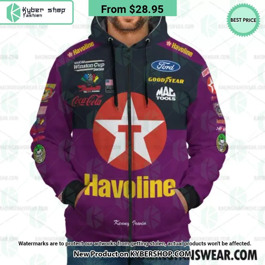 Kenny Irwin Nascar 1998 Joker Film Racing Hoodie