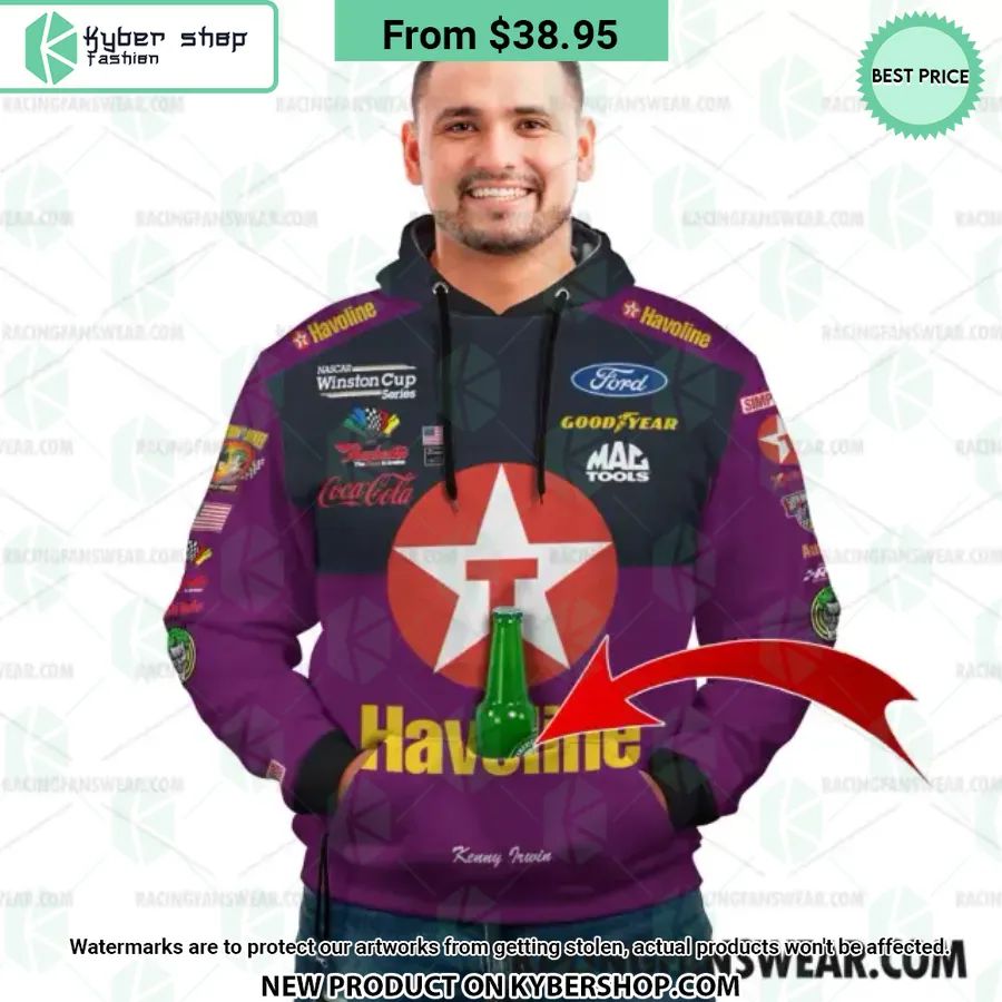 Kenny Irwin Nascar 1998 Joker Film Racing Hoodie Pants