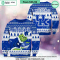 Kentucky Wildcats Grinch Christmas Sweater