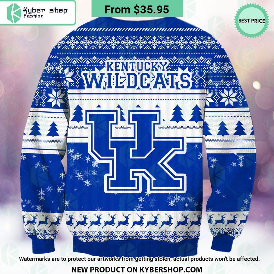 Kentucky Wildcats Grinch Christmas Sweater