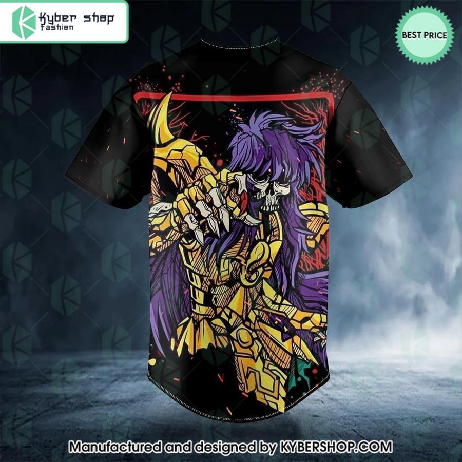 King Saint Seiya Skull Baseball Jersey