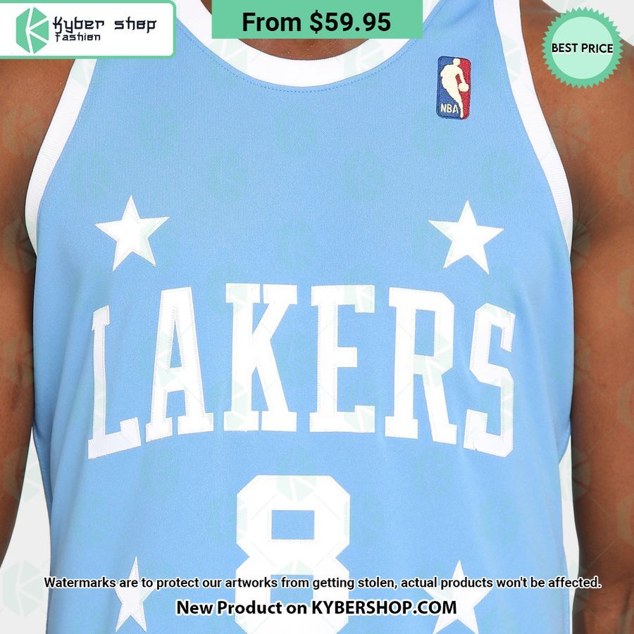 Kobe Bryant 8 Los Angeles Lakers Blue Basketball Jersey