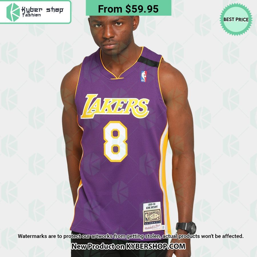 Kobe Bryant 8 Los Angeles Lakers Purple Basketball Jersey