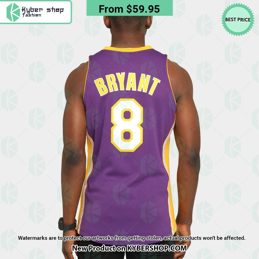 Kobe Bryant 8 Los Angeles Lakers Purple Basketball Jersey