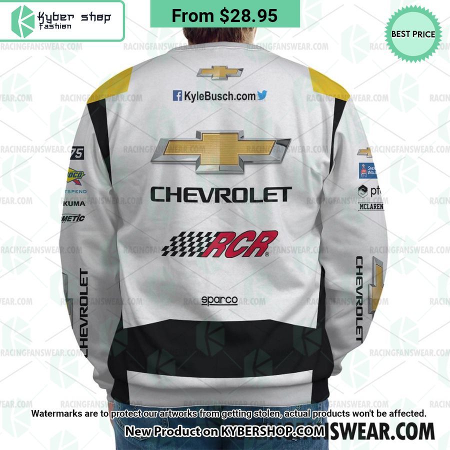 Kyle Busch Nascar 2023 Chevrolet Racing Uniform Hoodie