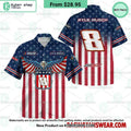 Kyle Busch NASCAR Racing Eagle Independence Day Hawaiian Shirt