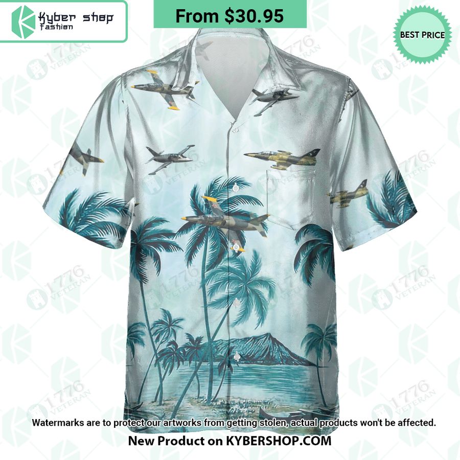 L-39 Albatros Palm Hawaiian Shirt