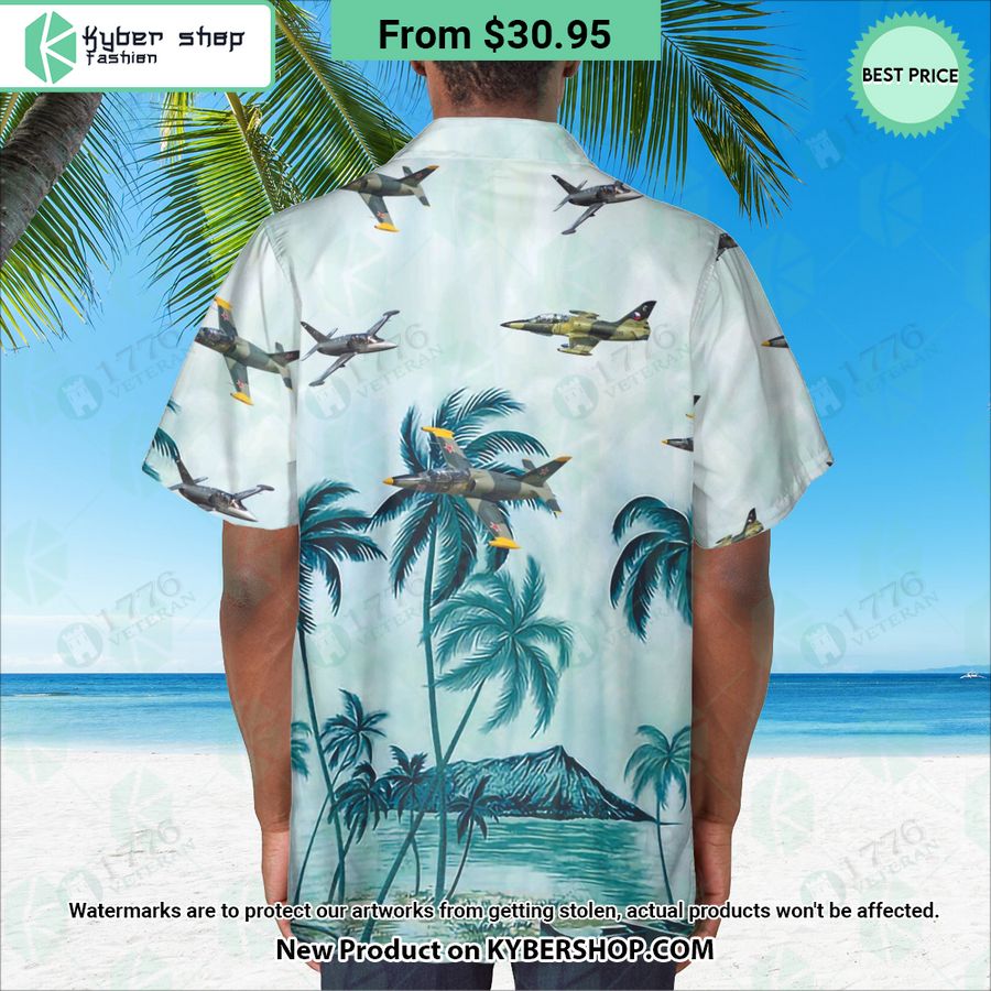 L-39 Albatros Palm Hawaiian Shirt