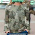 Labrador Retriever Camo Sweatshirt