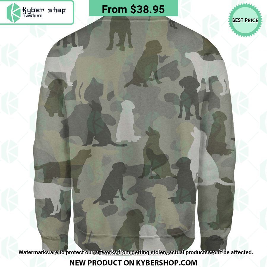 Labrador Retriever Camo Sweatshirt
