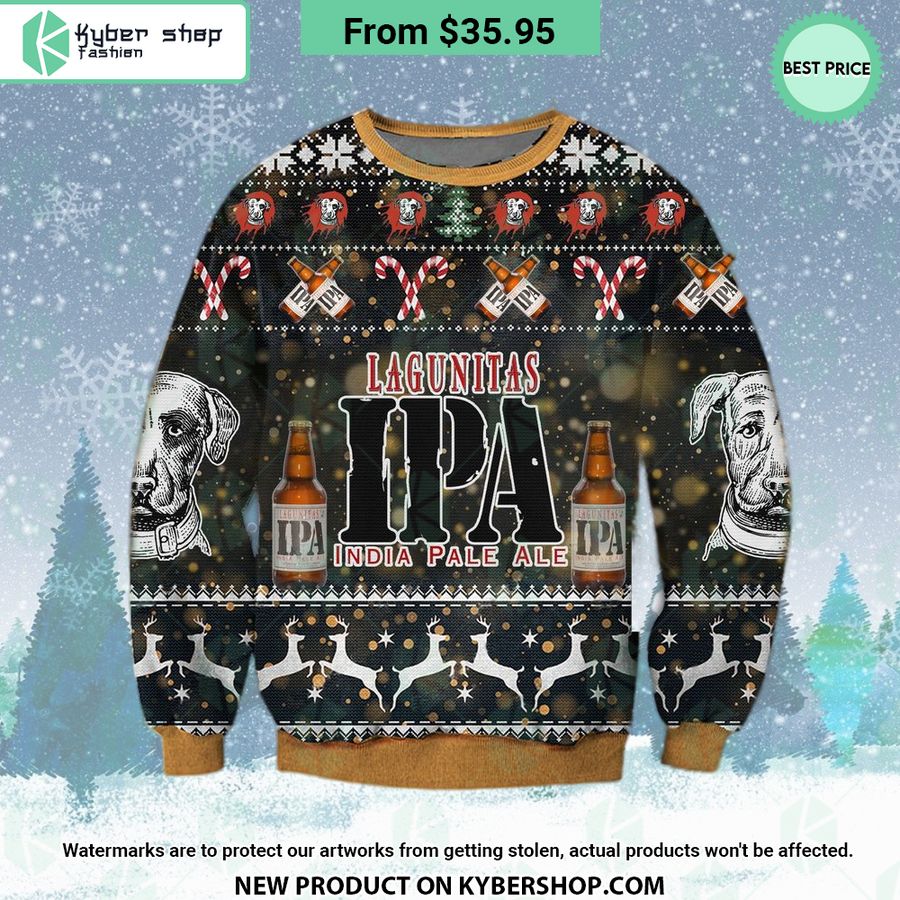 Lagunitas IPA Christmas Sweater