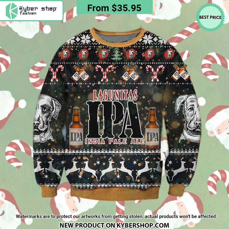 Lagunitas IPA Christmas Sweater