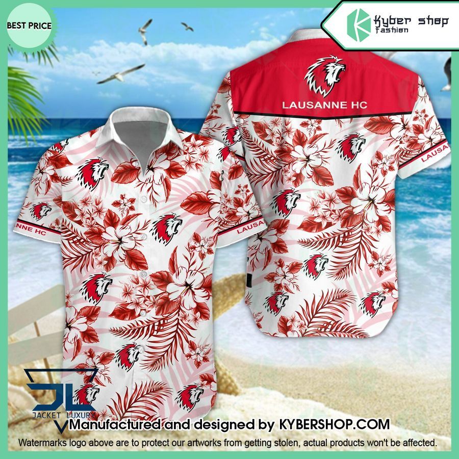 Lausanne Hockey Club Hawaiian Shirt