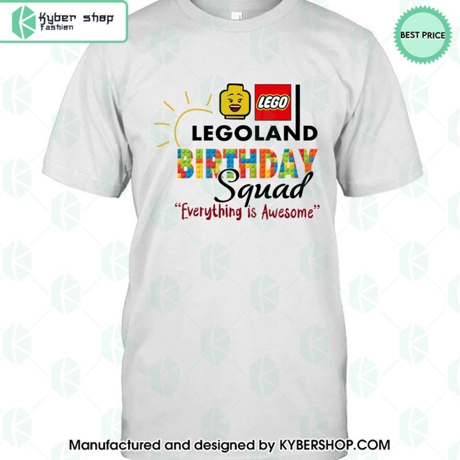 Lego Legoland Birthday Squad T Shirt