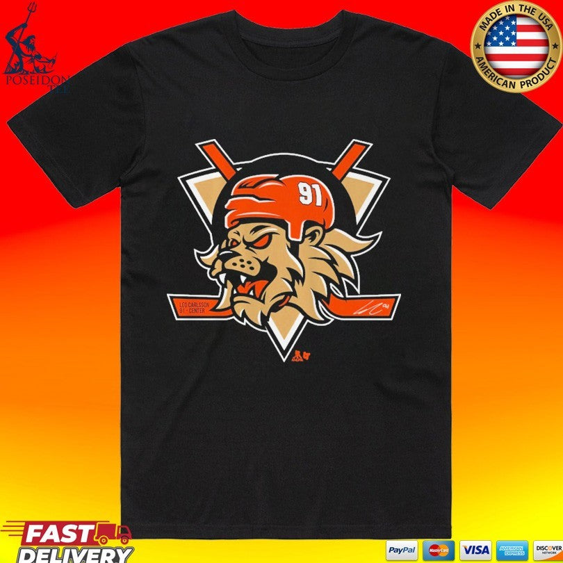 Leo Carlsson 91 Center Lion T-shirt