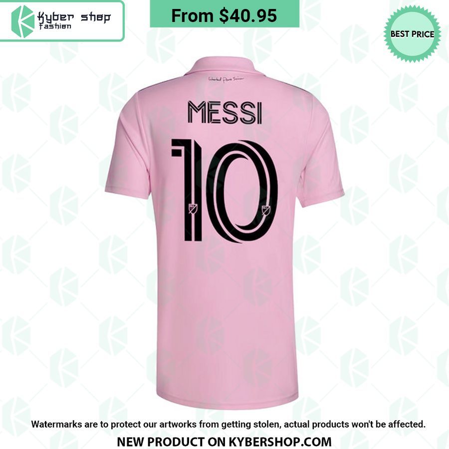 Leonel Messi signature Inter Miami Soccer Jersey