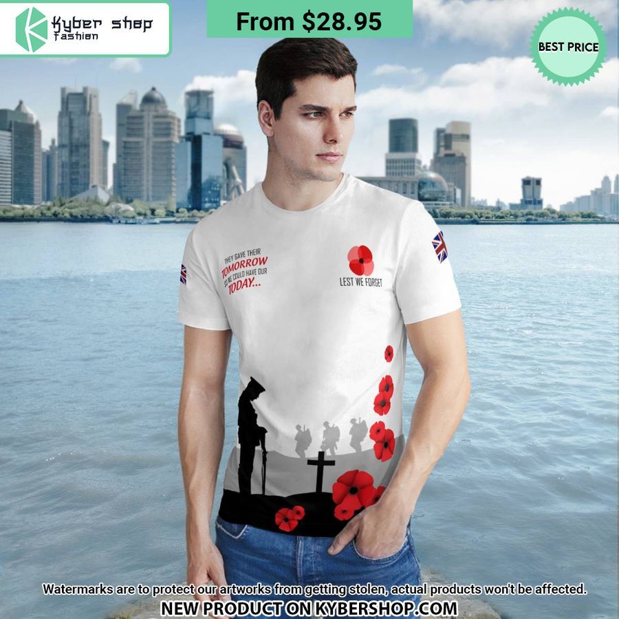 Lest We Forget England Flag Shirt, Hoodie