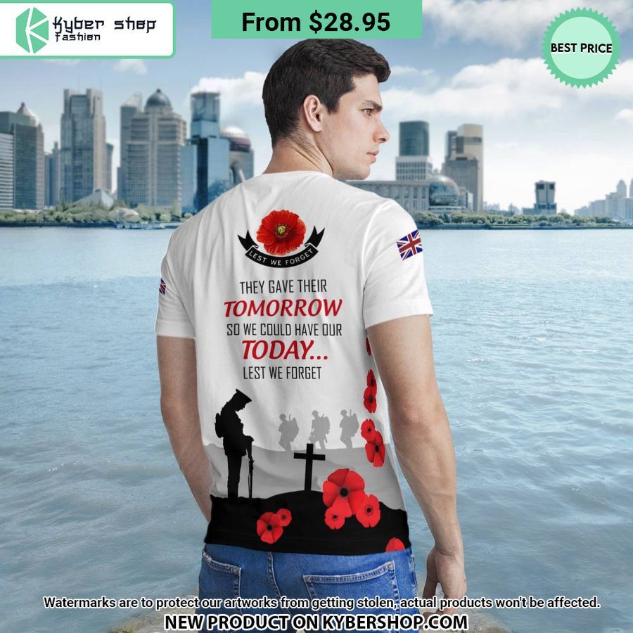 Lest We Forget England Flag Shirt, Hoodie