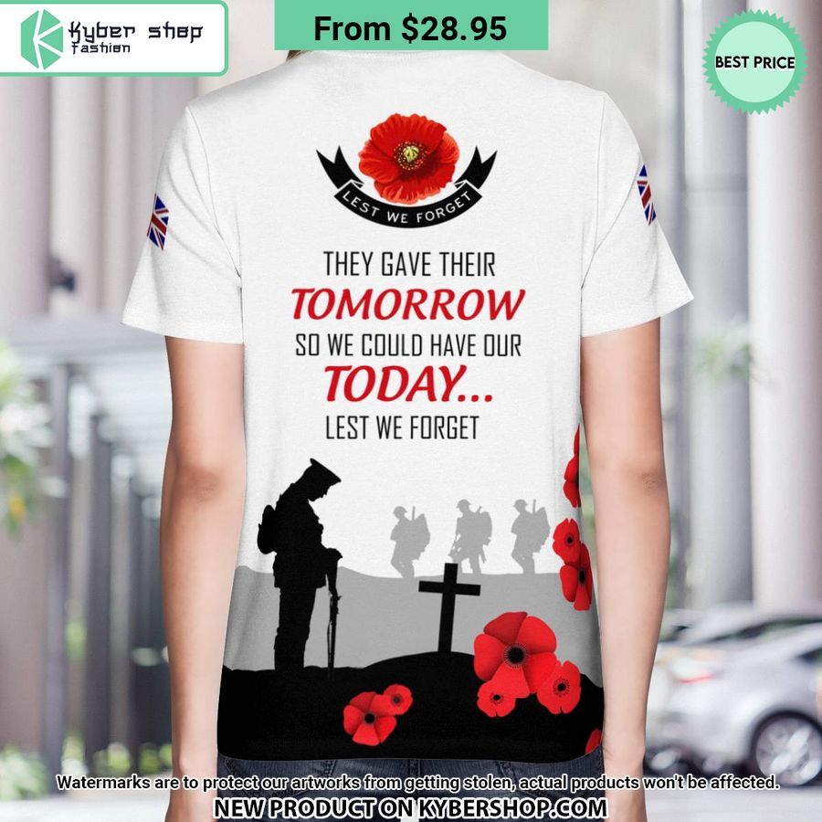 Lest We Forget England Flag Shirt, Hoodie
