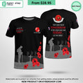 Lest We Forget Shirt, Hoodie