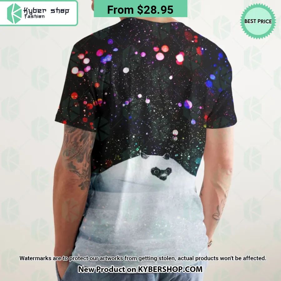 Let it snow Cocaine Everywhere Cat T Shirt