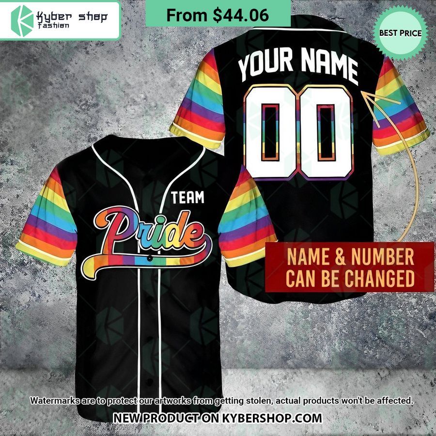 LGBT Pride CUSTOM Baseball Jersey