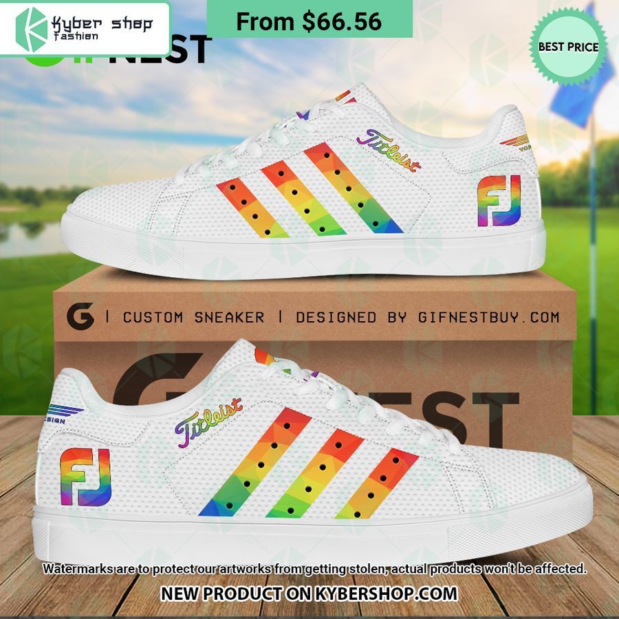 LGBT Titleist FootJoy Stan Smith Shoes