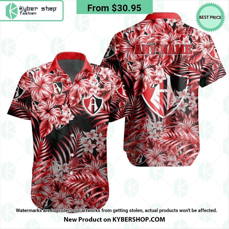 Liga MX Atlas FC CUSTOM Hawaiian Shirt