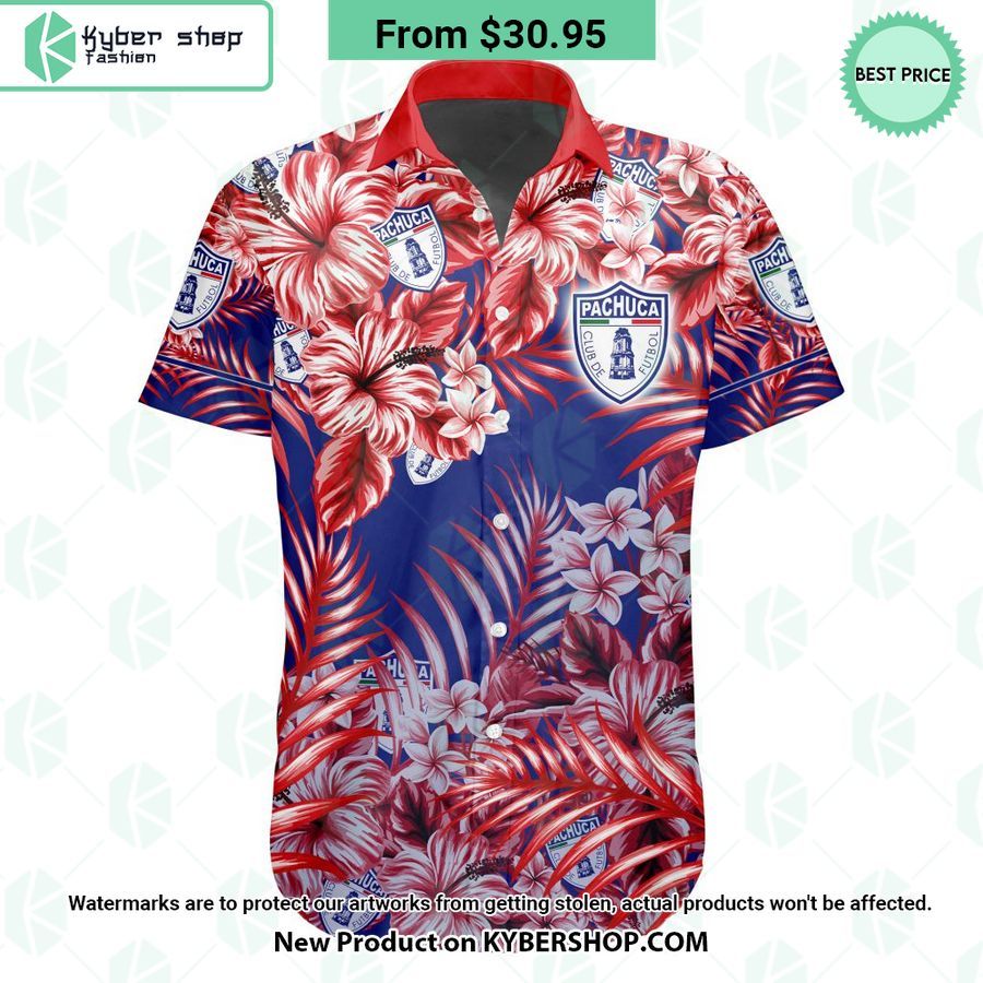 Liga MX CF Pachuca CUSTOM Hawaiian Shirt