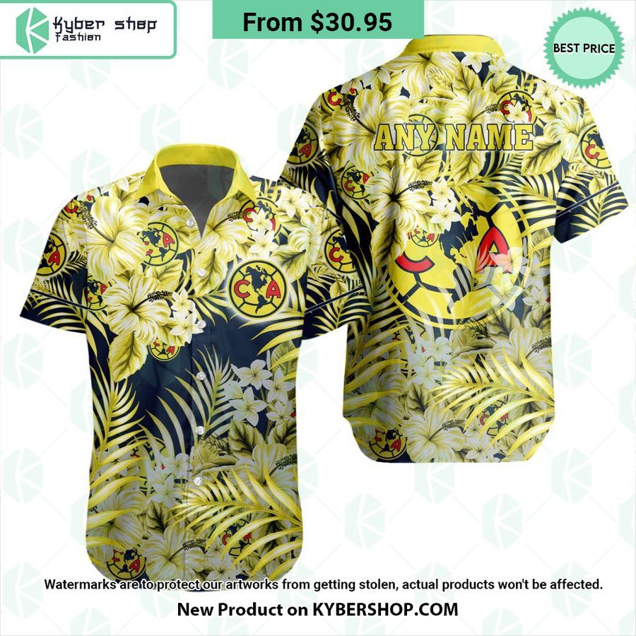 Liga MX Club America CUSTOM Hawaiian Shirt